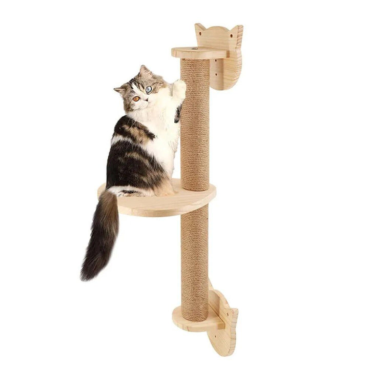 Deluxe Multi-Level Cat Tree with Hammock & Sisal Scratching Posts