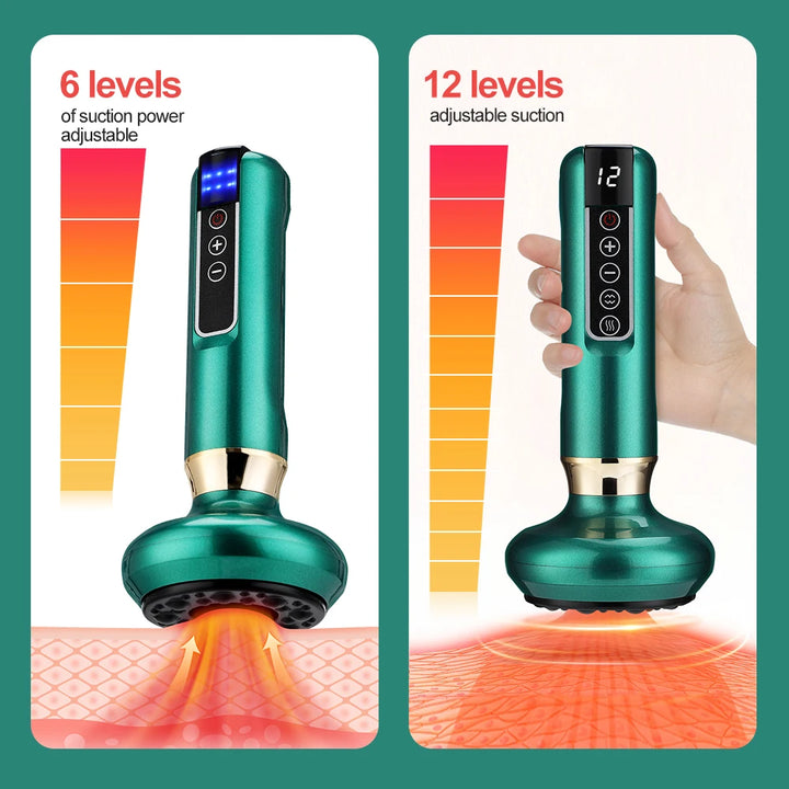 6/12 Levels Intelligent Cupping Massager