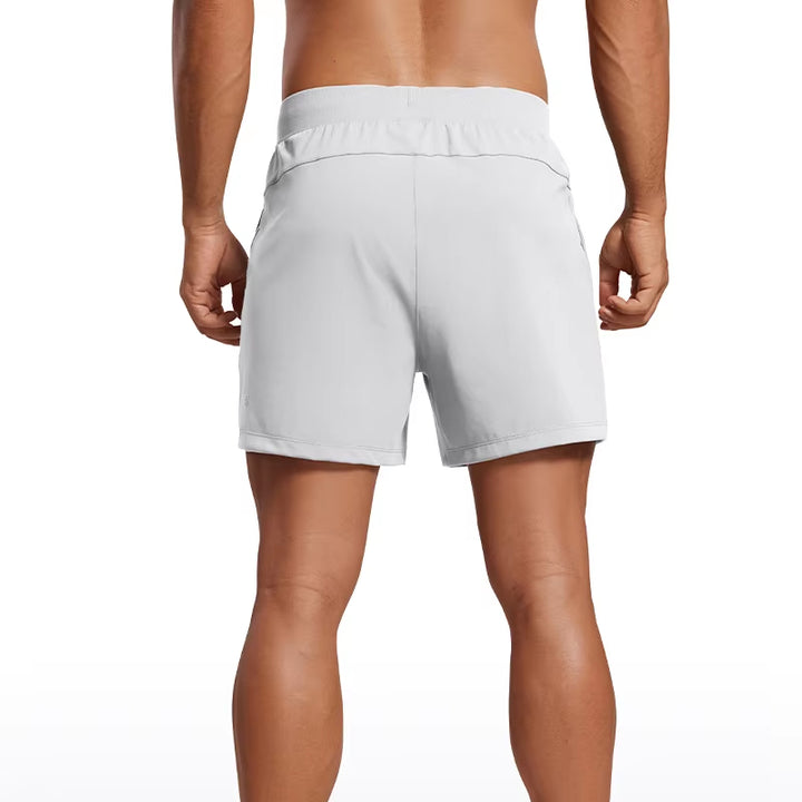 5" Four-Way Stretch Workout Shorts