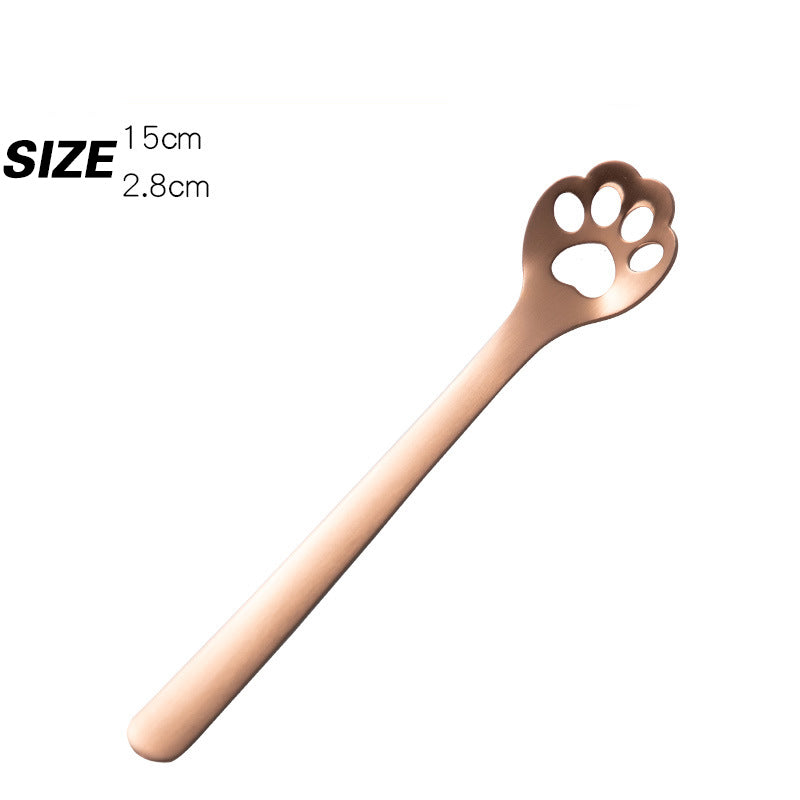 Cat Claw Stainless Steel Coffee Spoon