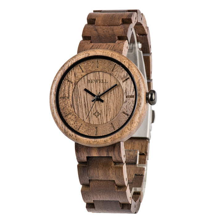 Bamboo wood watch watch ladies watch quartz movement watch