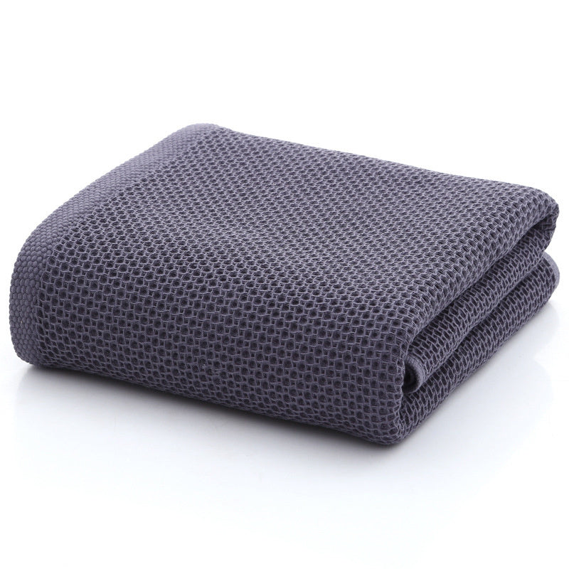 100% cotton honeycomb face towel