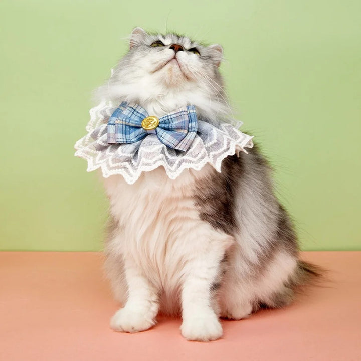 Cute Lace Bowtie Pet Bib