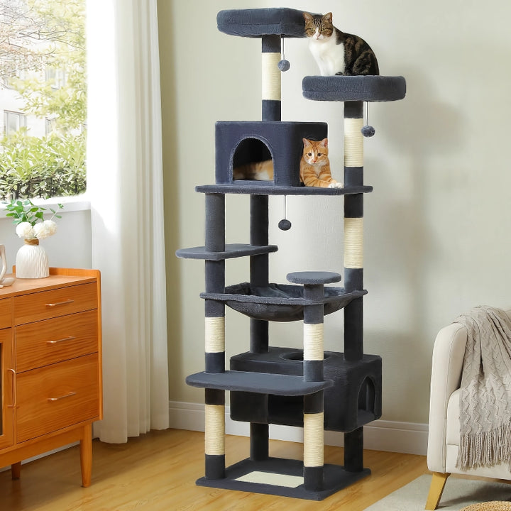 Large Cat Tree Tower for Indoor Cats