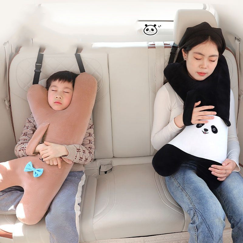 Cute Y-Shape Kids Travel Safety Pillow