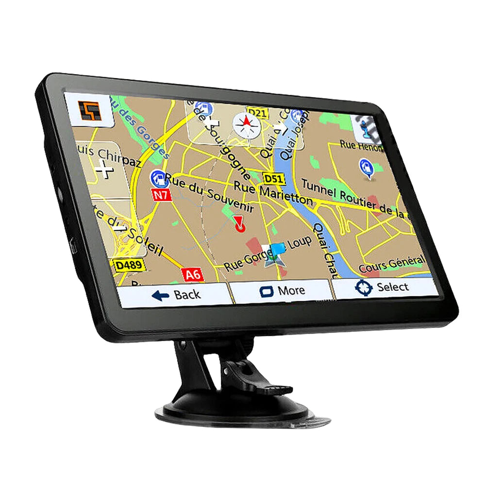 7-Inch GPS Navigation System with HD Touch Screen