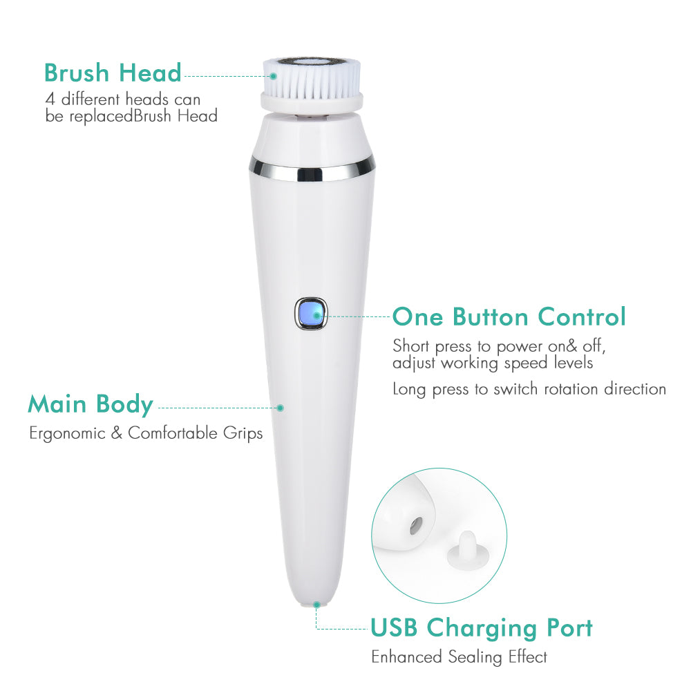 Ultimate 4-in-1 Facial Brush