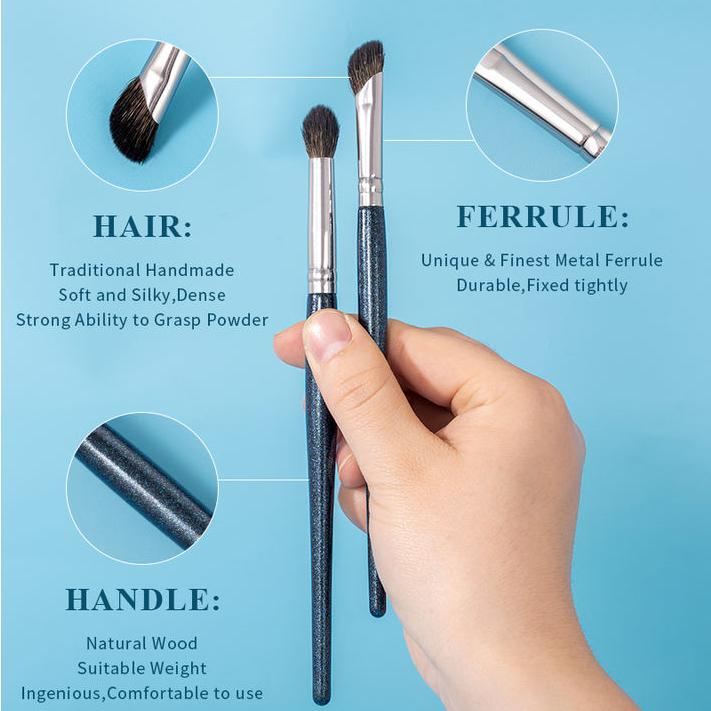 4PCS Eyeshadow & Concealer Makeup Brush Set