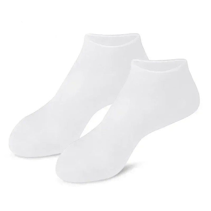 Silicone Spa Moisturizing Gel Socks for Foot Exfoliation & Care