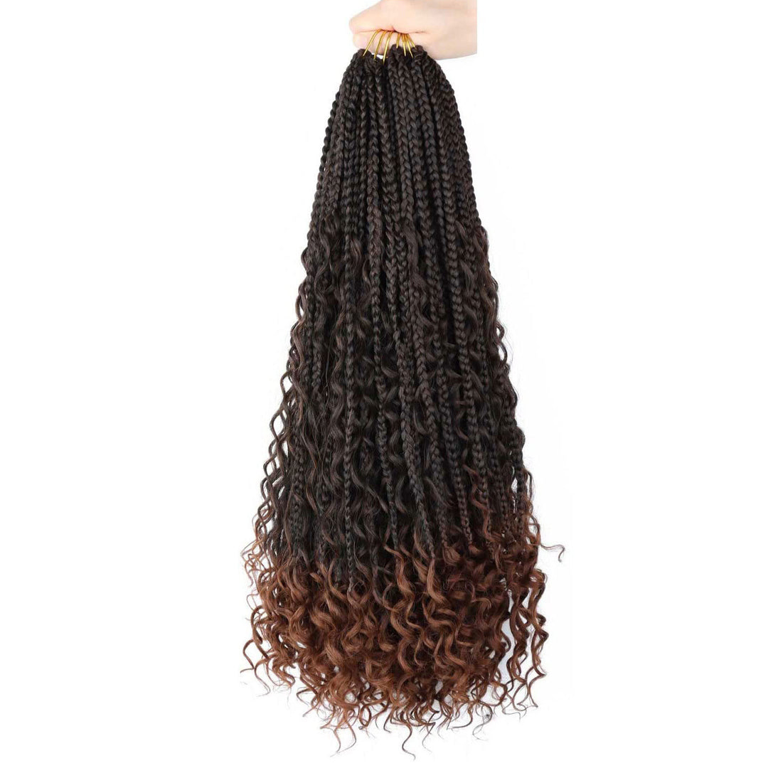 Chemical Fiber Hair Three-strand African Braid Crochet Hair