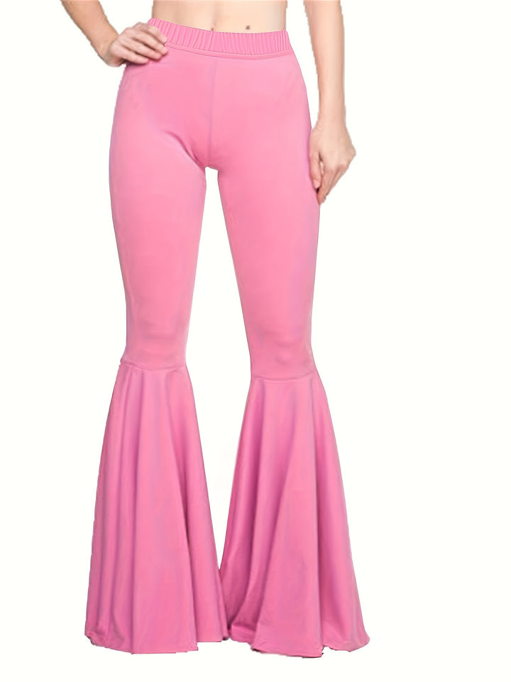 Women's Clothing Plus Size Loose Flared Pants