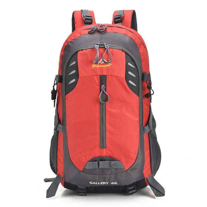 Mountaineering backpack, male backpack, female Korean version, fashion trend, men's mountaineering bag, high school students' schoolbag, outdoor travel