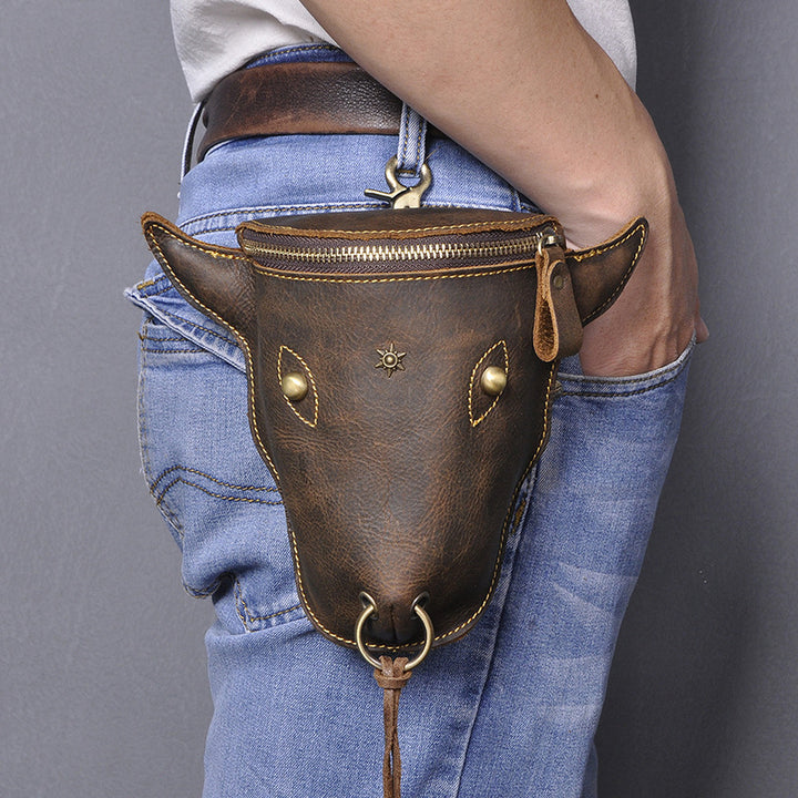 Men's hook small waist bag