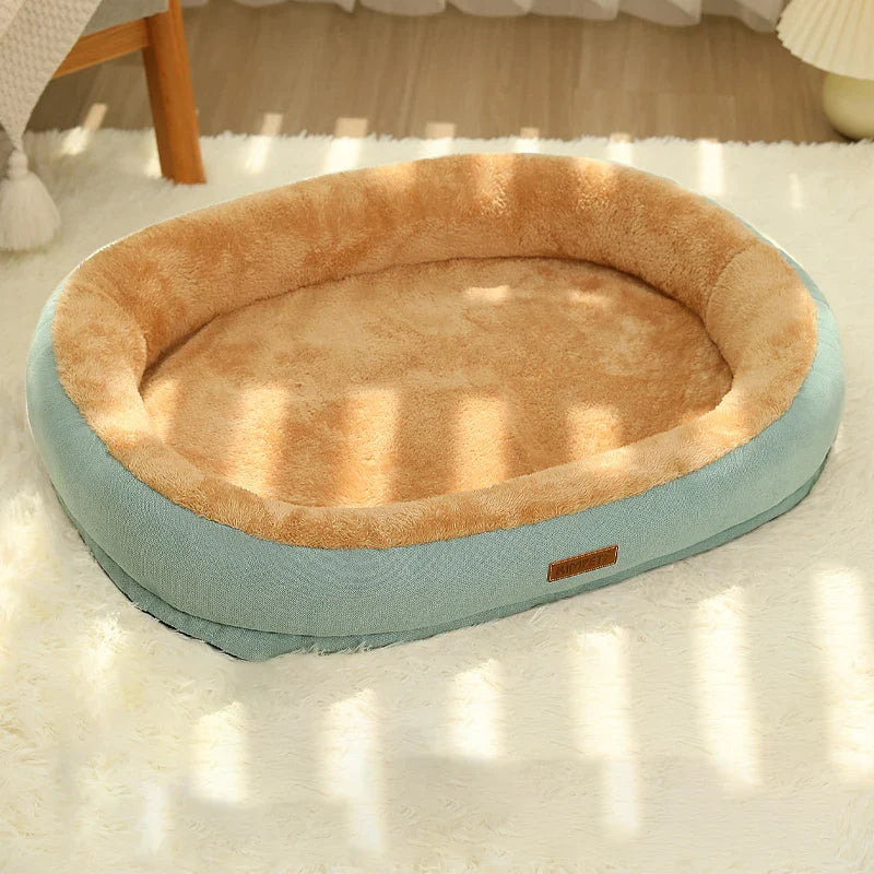 Fluffy Winter Puppy and Cat Bed