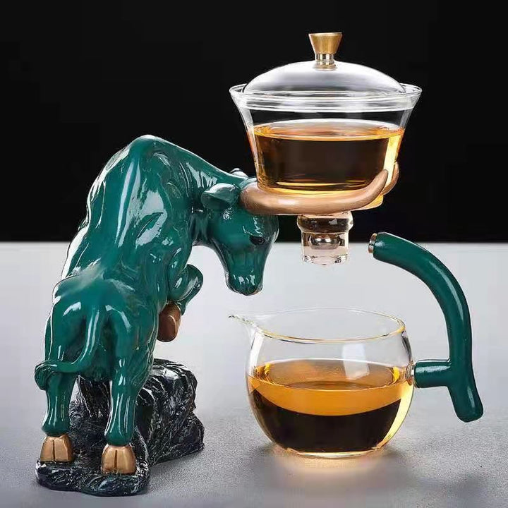 Bullish Soaking High Borosilicate Glass Automatic Tea Set