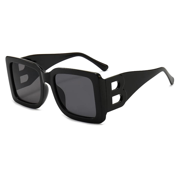 UV400 Stylish Rectangular Frame Oversized Sunglasses