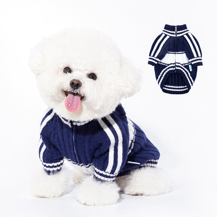 Cozy Zipper Pet Cardigan