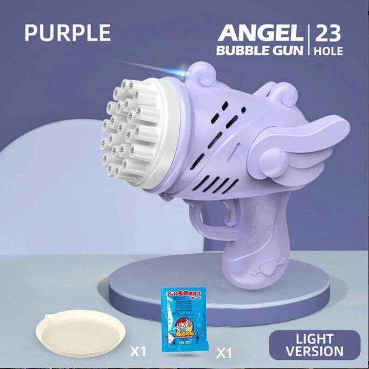 Automatic Angel Rocket Bubble Blower: Elevate Playtime to the Skies!