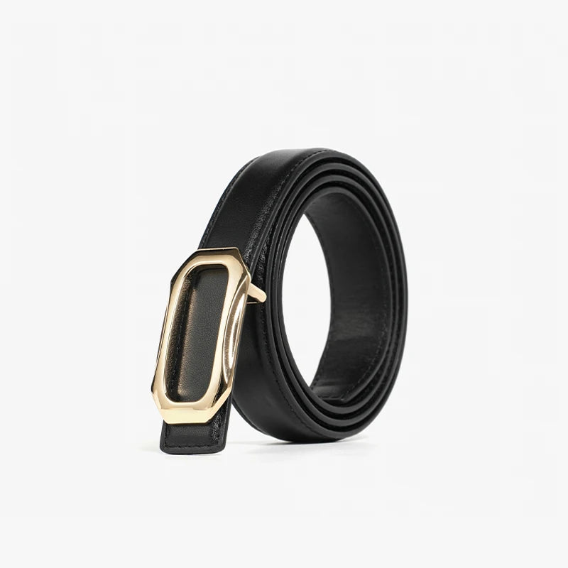 Casual Women’s Genuine Cow Leather Belt