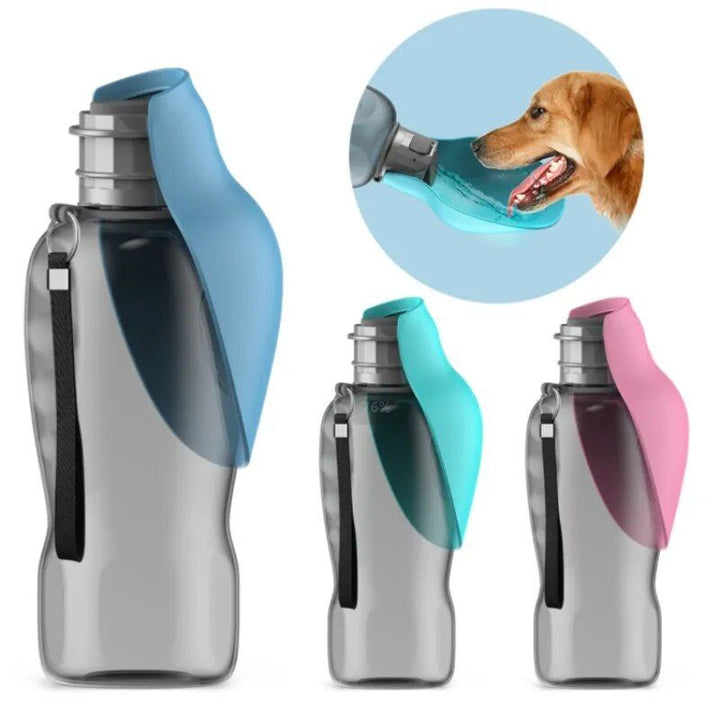 800ML Multi-Color Dog Water Bottle