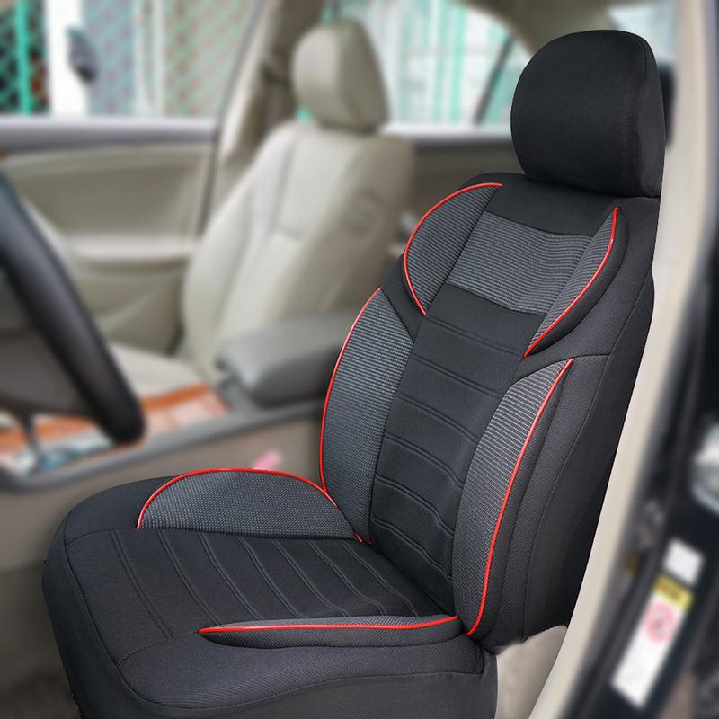 Universal 4MM Sponge Car Seat Covers with 5D Design – Fits Most Cars, Trucks & SUVs