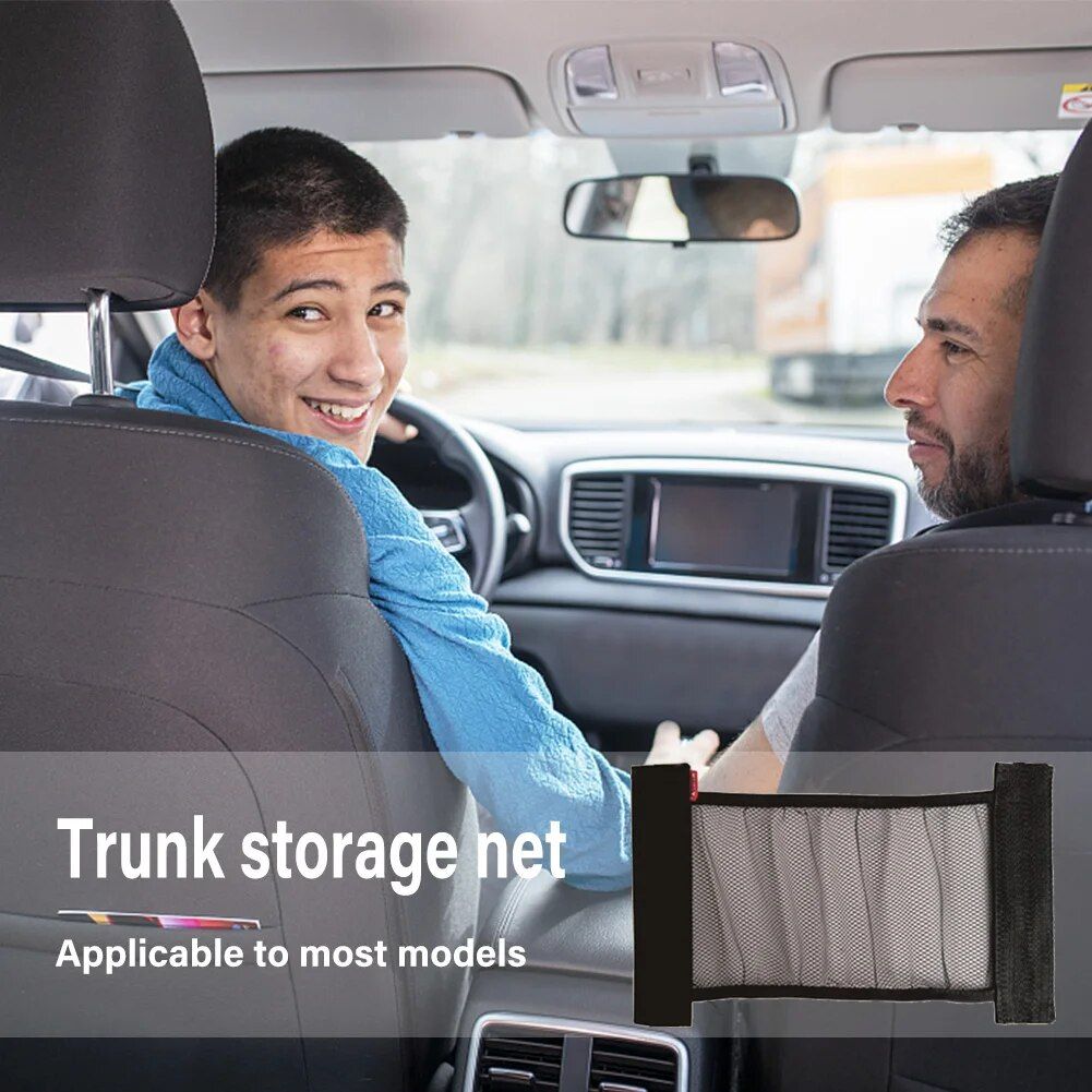 Universal Car Trunk Elastic Mesh Organizer