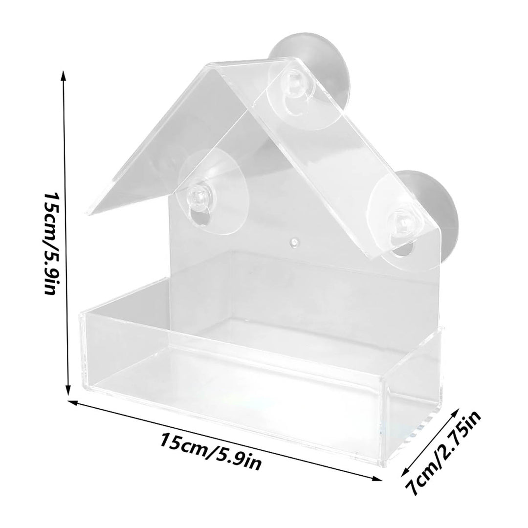 Window Wild Bird Feeder House