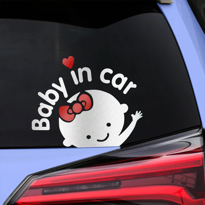 Baby on Board Cartoon Car Sticker