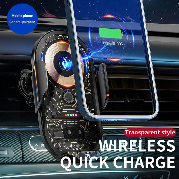 360° Rotational Magnetic Wireless Car Charger