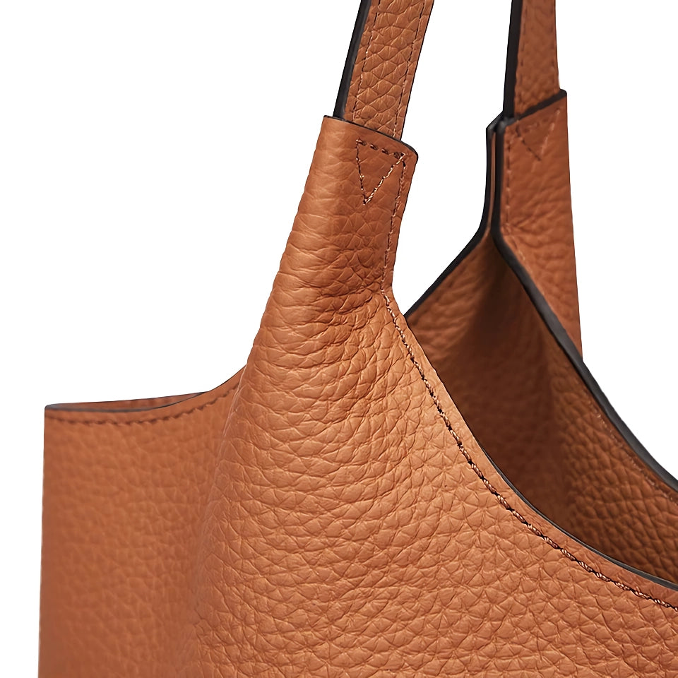 Women’s Versatile Leather Tote Bag - Elegant Shoulder & Crossbody Handbag