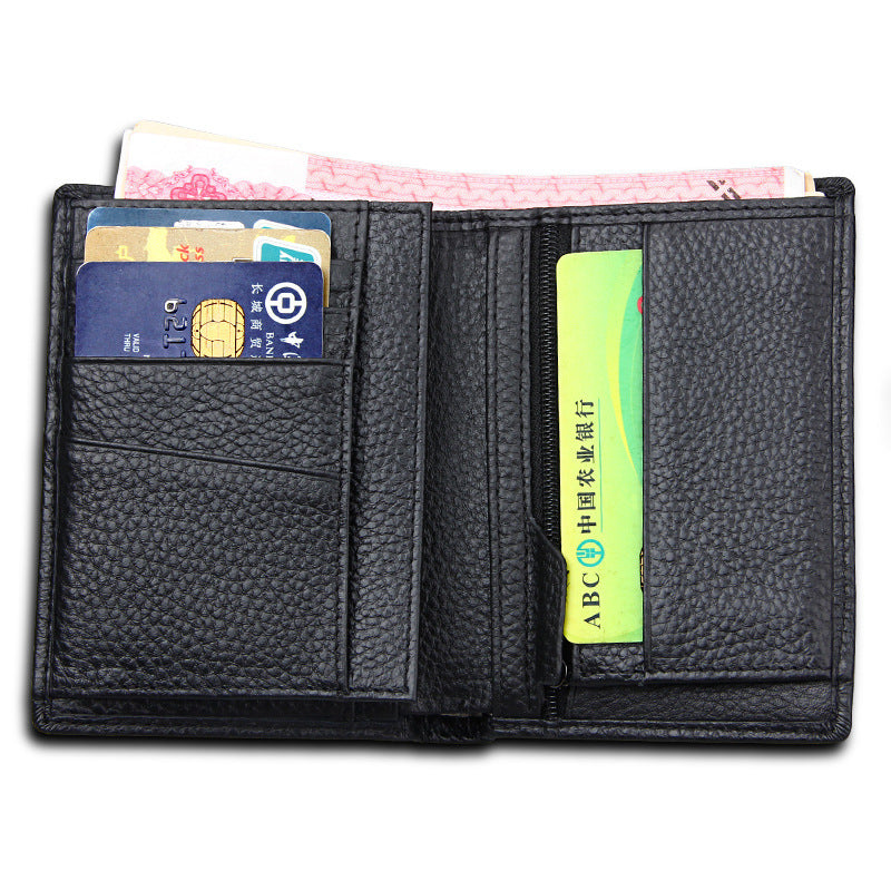 Factory direct selling hot money for foreign trade men's wallet to prevent RFID men's theft and purse