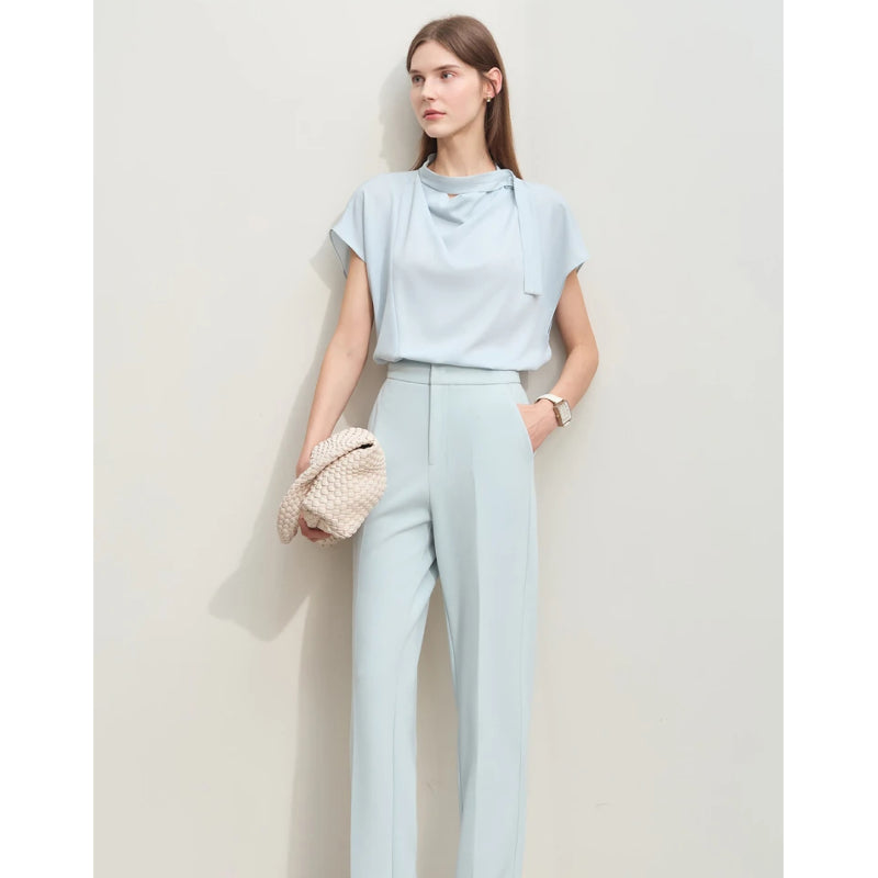 Minimalism Summer Solid Women Blouse