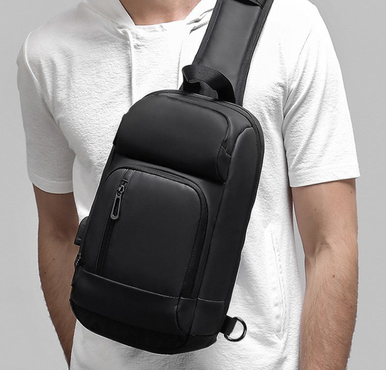 Men's casual shoulder bag