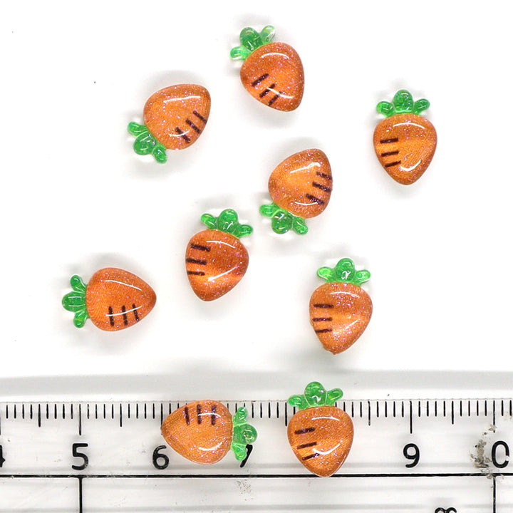 Summer Resin Mini Cherry Fruit Charms