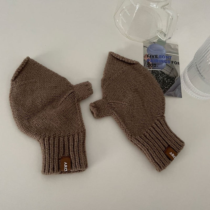 Touch Screen Wool Keep Warm Knitted Gloves