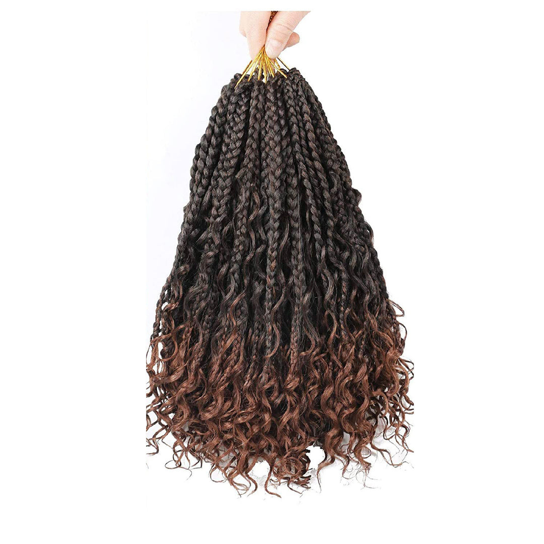 Chemical Fiber Hair Three-strand African Braid Crochet Hair