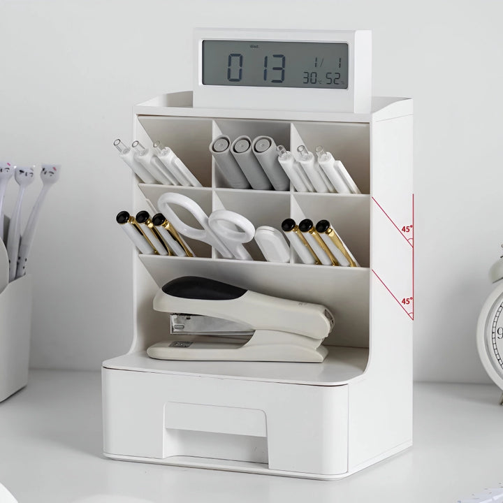 Elegant Multi-Function Desk Organizer