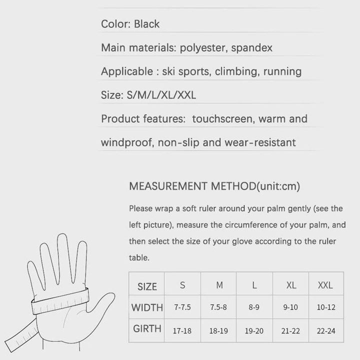 All-Season Waterproof Touchscreen Gloves