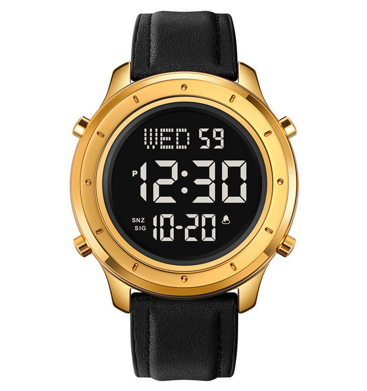 Simple Men's Electronic Watch Leisure Sports Multi-function