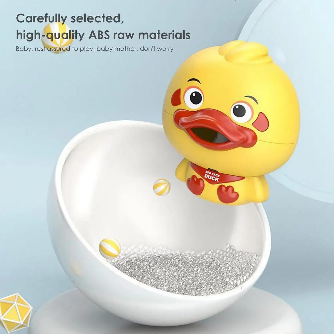 Yellow Duck Automatic Bubble Maker for Kids