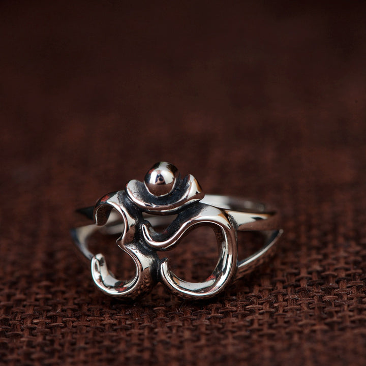 S925 Silver Vintage Craft Fashion Ring