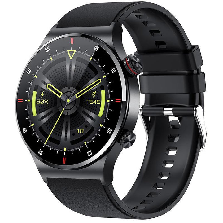 Bluetooth Calling QW33 Smart Watch ECG PPG Business Stainless Steel Strap Waterproof Men's Watch