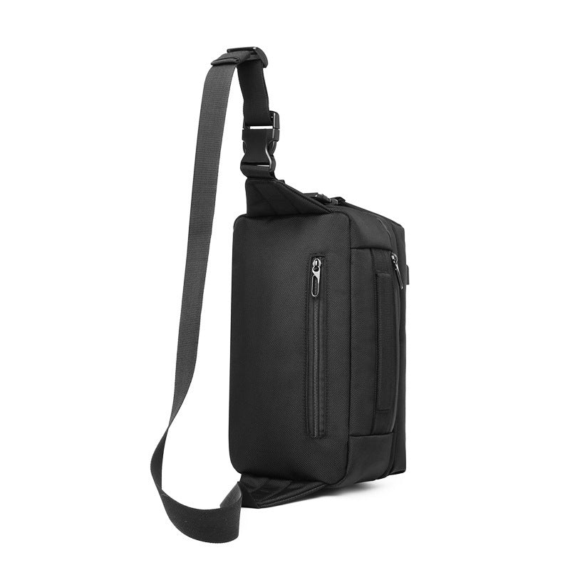 Sports crossbody bag men's chest bag