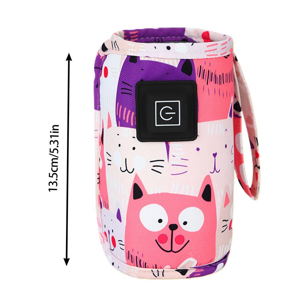 Portable USB Baby Bottle Warmer and Insulated Bag