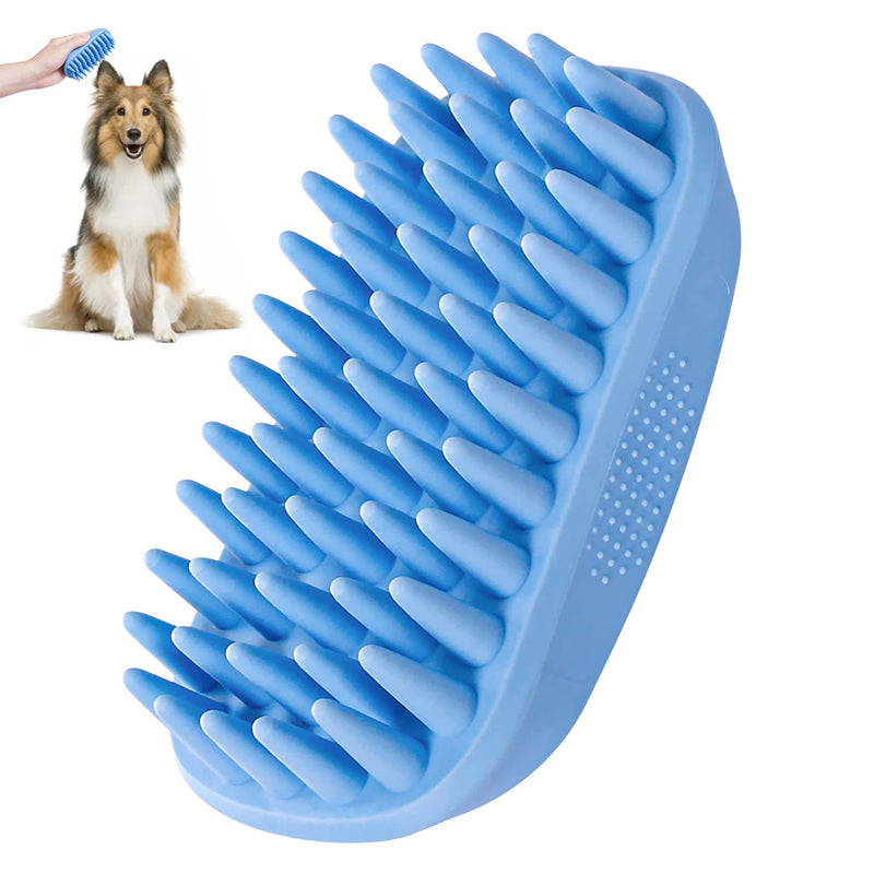 Soft Silicone Pet Bath & Grooming Brush