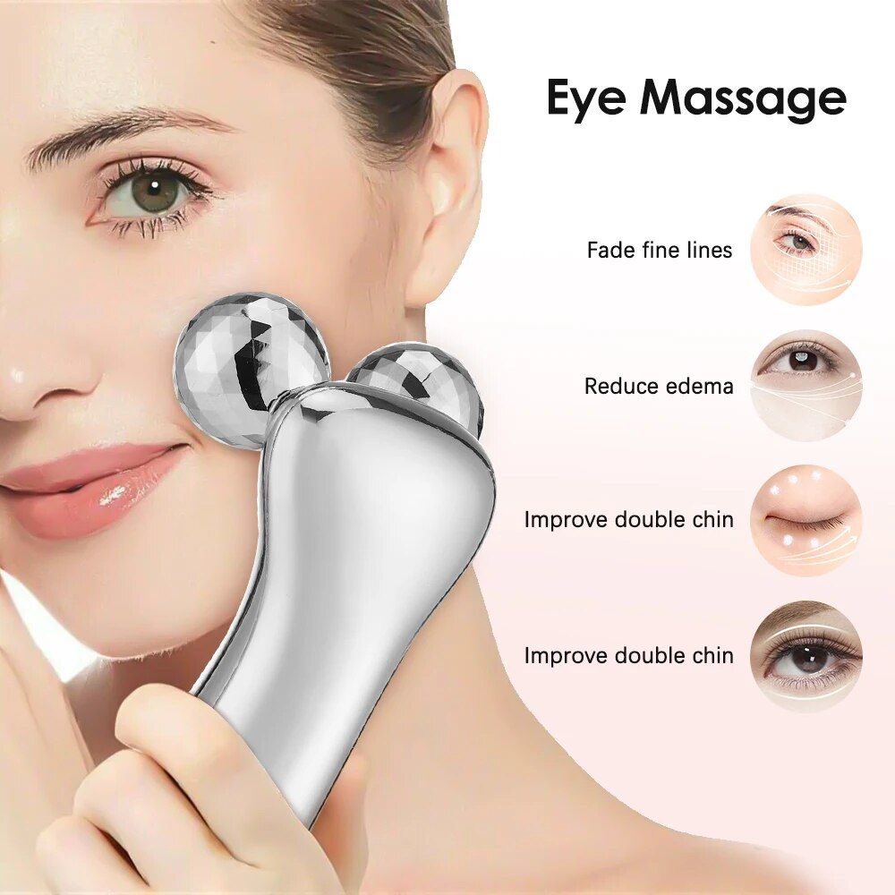 V-Face 3D Roller: Anti-Wrinkle Facial Massager & Skin Tightening Tool