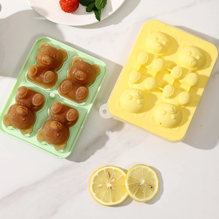 Bear Ice Cube Mold for Frozen Treats