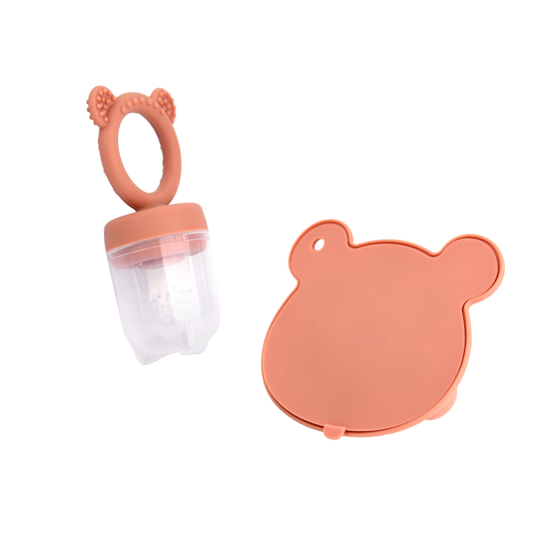 Animal Design Silicone Baby Feeder Tray & Popsicle Mold