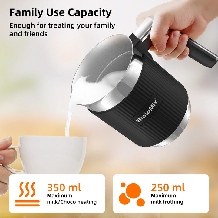 5-in-1 Automatic Hot and Cold Milk Frother