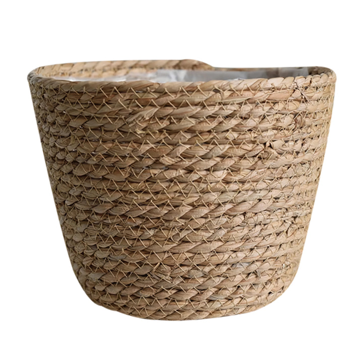 Straw Woven Plant Basket Set